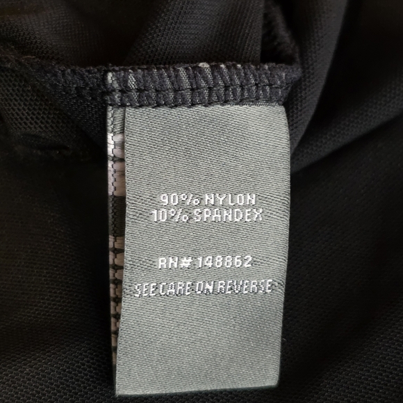 Torrid Black Mesh O-Ring Maxi Swim Coverup Dress 3 Plus Size Sheer Resortwear - Picture 10 of 11